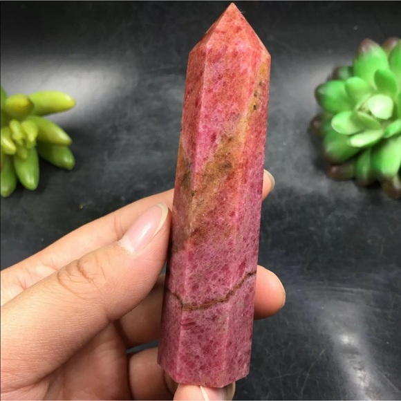 ✨Charged✨ pink tourmaline gemstone tower 118 grams - Picture 3 of 5